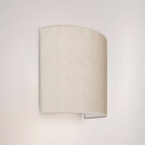 Applique murale en tissu jute blanc|Appliques murales|Lampe Avenue