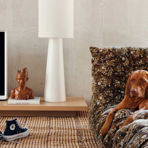 Lampadaire en ceramique blanc XL|Lampadaire|Lampe Avenue