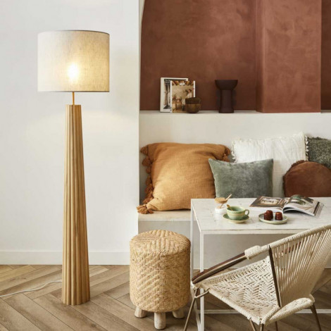 Lampadaire bois FSC|Lampadaire|Lampe Avenue