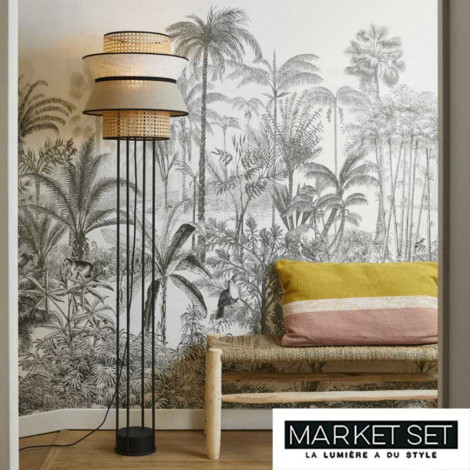 Lampadaire Singapour nude abat-jour inversé|Lampadaire|Lampe Avenue