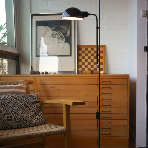 Lampadaire retro noir|Lampadaire|Lampe Avenue