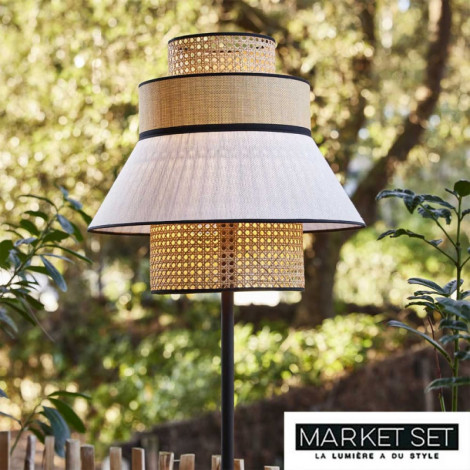 Lampadaire extérieur Singapour Sable et Miel|Lampadaire|Lampe Avenue Lampadaire extérieur Singapour Sable et Miel|Lampadaire|Lampe Avenue