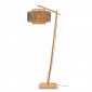 Lampadaire bambou tressé|Lampadaire|Lampe Avenue