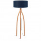 Lampadaire trépied abat-jour bleu foncé|Lampadaire|Lampe Avenue Lampadaire trépied abat-jour bleu foncé|Lampadaire|Lampe Avenue