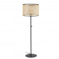 Lampadaire noir abat-jour cannage|Lampadaire|Lampe Avenue