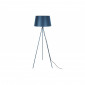 Lampadaire trépied métal bleu - H155cm|Lampadaire|Lampe Avenue