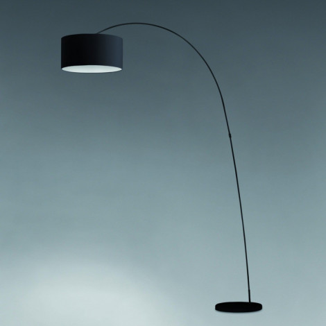 Lampadaire arc abat-jour noir|Lampadaire|Lampe Avenue