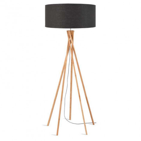 Lampadaire design gris en bambou|Lampadaire|Lampe Avenue