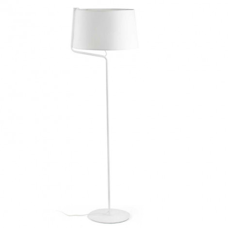 Lampadaire blanc en métal|Lampadaire|Lampe Avenue