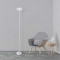 Lampadaire blanc droit|Lampadaire|Lampe Avenue