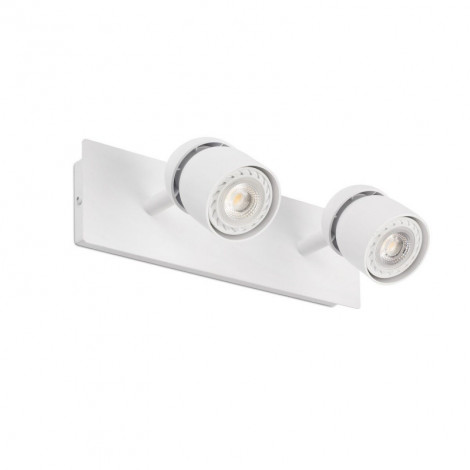 Lampe applique blanche 2 spots|Spot|Lampe Avenue