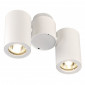 Plafonnier design blanc 2 spots|Spot|Lampe Avenue