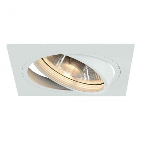 TRIA 1 ES111 encastré carré blanc mat max 75W clips ressorts|Spot|Lampe Avenue TRIA 1 ES111 encastré carré blanc mat max 75W clips ressorts|Spot|Lampe Avenue