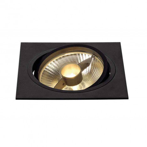 TRIA ES111 encastré carré noir max 75W lames ressorts|Spot|Lampe Avenue