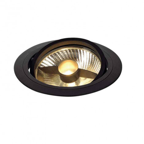 TRIA ES111 encastré rond noir max 75W lames ressorts|Spot|Lampe Avenue