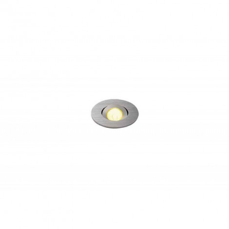 KIT TRIA MINI LED rond alu brossé 3000K 30° alim et clips ressorts inclus|Spot|Lampe Avenue