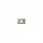 KIT TRIA MINI LED carré encastré alu brossé 3W 3000K 30° alim et clips ressorts|Spot|Lampe Avenue