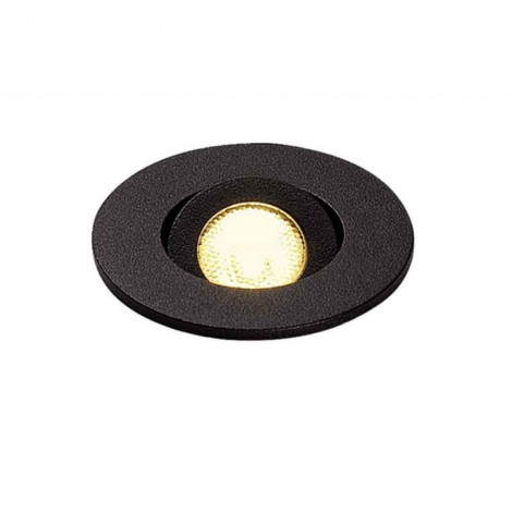 KIT TRIA MINI LED rond noir 3000K 30° alim et clips ressorts inclus|Spot|Lampe Avenue