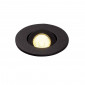 KIT TRIA MINI LED rond noir 3000K 30° alim et clips ressorts inclus|Spot|Lampe Avenue