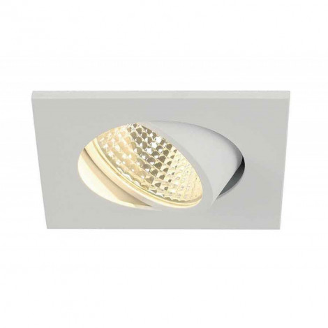 KIT TRIA LED 3W DL CARRE encastré blanc mat 3W 38° 3000K|Spot|Lampe Avenue