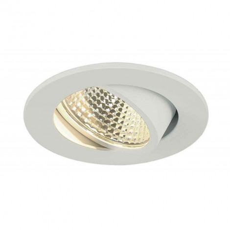 KIT TRIA LED 3W DL ROND encastré blanc mat 3W 38° 3000K|Spot|Lampe Avenue