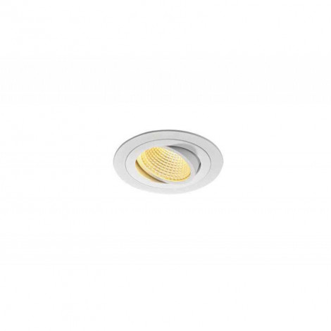 KIT TRIA LED rond blanc 12W 2700K 38° alim et clips ressorts inclus|Spot|Lampe Avenue