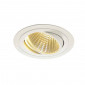 KIT TRIA LED rond blanc 25W 2700K 30° alim et clips ressorts inclus|Spot|Lampe Avenue