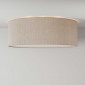 Plafonnier cylindrique en jute claire - 3 dimensions|Plafonnier|Lampe Avenue
