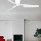 Ventilateur de plafond lumineux blanc|Plafonnier|Lampe Avenue