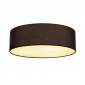 TENORA CL-1 plafonnier chrome diffuseur noir E27 max 3x23W|Suspensions|Lampe Avenue