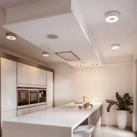 OCCULDAS plafonnier rond blanc 30 SMD LED 3000K 21W|Plafonnier|Lampe Avenue