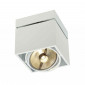 KARDAMOD SURFACE CARRE ES111 SINGLE plafonnier blanc GU10 max 75W|Plafonnier|Lampe Avenue