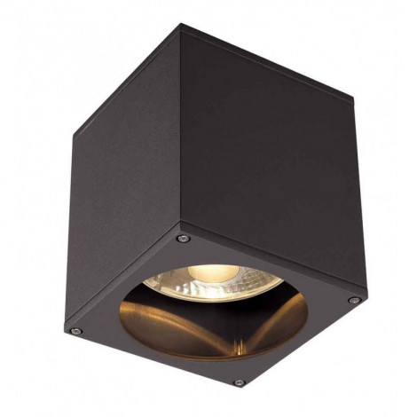 BIG THEO OUT plafonnier carré anthracite ES111 max 75W|Plafonnier|Lampe Avenue