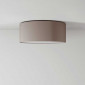 Plafonnier cylindrique gris cendre - 3 dimensions|Plafonnier|Lampe Avenue