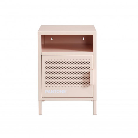 Table de chevet PANTONE métal rose blush 40cm|Chevet|Baita Home