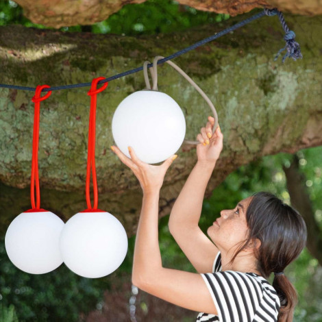 Lampe Bolleke gris clair Fatboy|Suspensions|Lampe Avenue