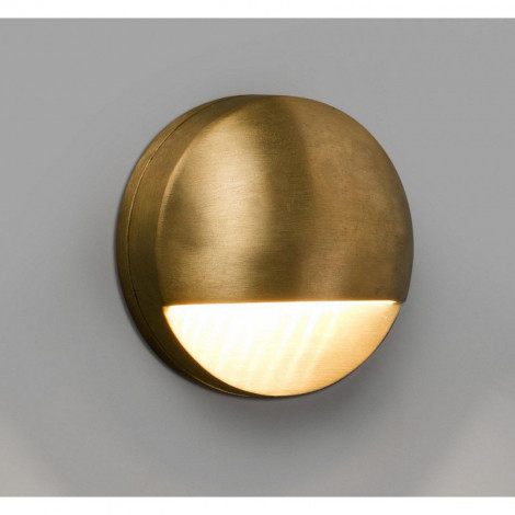 Applique bord de mer ronde LED extérieure en laiton|Exterieur|Lampe Avenue