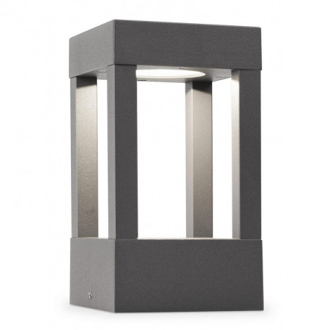 Borne extérieur grise en alu LED|Exterieur|Lampe Avenue Borne extérieur grise en alu LED|Exterieur|Lampe Avenue