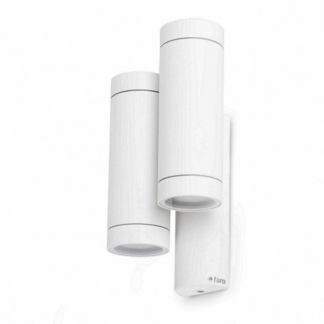Applique extérieure avec double tube blanc|Exterieur|Lampe Avenue Applique extérieure avec double tube blanc|Exterieur|Lampe Avenue