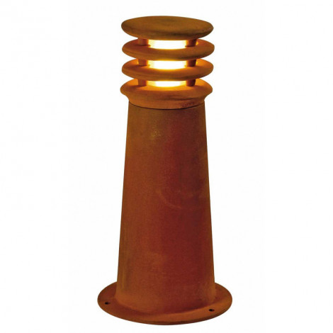RUSTY 40 LED ROND borne fonte rouillée LED 3000K IP55|Exterieur|Lampe Avenue