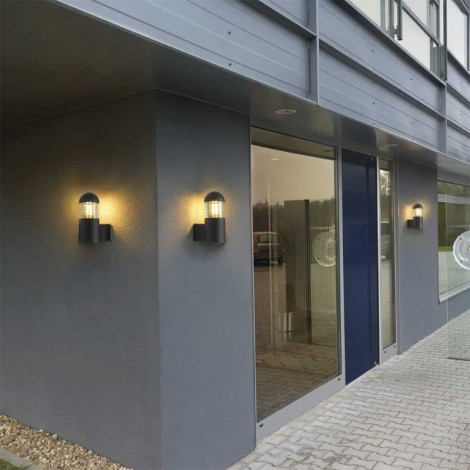 C-POL WALL applique anthracite E27 max 24W|Exterieur|Lampe Avenue