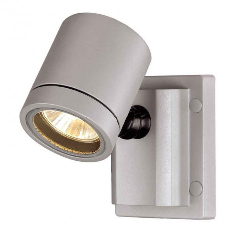 MYRA WALL applique gris argent GU10 max 50W IP55|Exterieur|Lampe Avenue