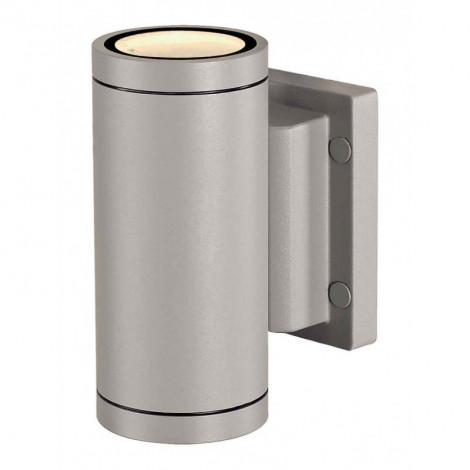 MYRA UPetDOWN applique gris argent 2xGU10 max 2x35W IP55|Exterieur|Lampe Avenue