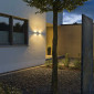 LOGS WALL applique carrée blanc 6W LED blanc chaud|Exterieur|Lampe Avenue LOGS WALL applique carrée blanc 6W LED blanc chaud|Exterieur|Lampe Avenue