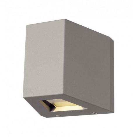 OUT BEAM LED 2 faisceaux applique gris argent 18W 3000K|Exterieur|Lampe Avenue
