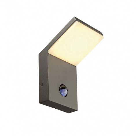 ORDI applique LED anthracite 3000K 9W avec détecteur de mouvement|Exterieur|Lampe Avenue