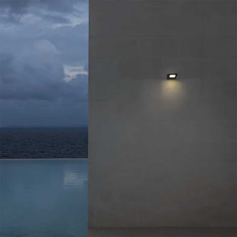 IPERI WL applique anthracite 48 LED blanches 4000K|Exterieur|Lampe Avenue