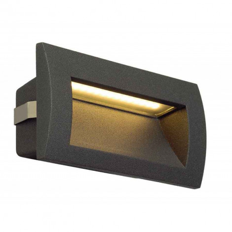 DOWNUNDER OUT LED M encastré mural anthracite LED 096W 3000K 155lm IRC80|Exterieur|Lampe Avenue