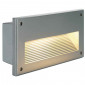 BRICK DOWNUNDER E14 encastré gris argent max 40W IP44|Exterieur|Lampe Avenue