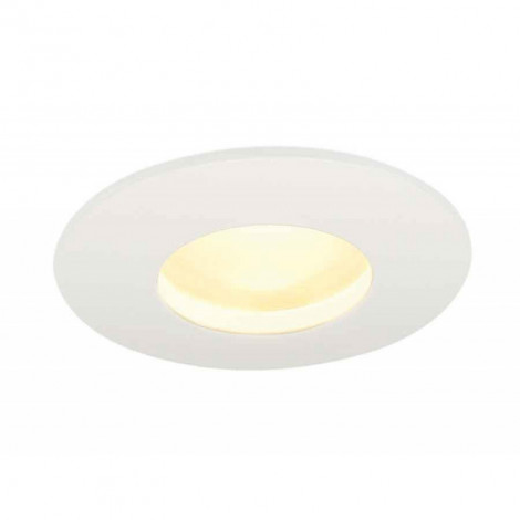 KIT OUT 65 LED ROND encastré blanc 12W 3000K 38° alim incluse|Exterieur|Lampe Avenue
